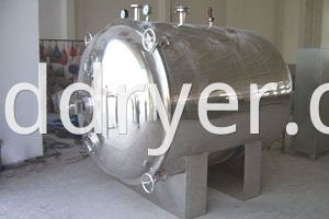 round vacuum dryer